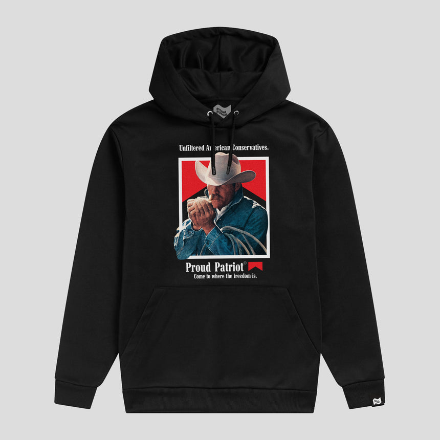 Conservative Cowboy Hooded Sweatshirt