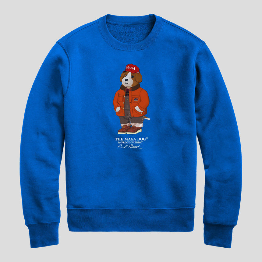 MAGA Dog Crewneck Sweatshirt