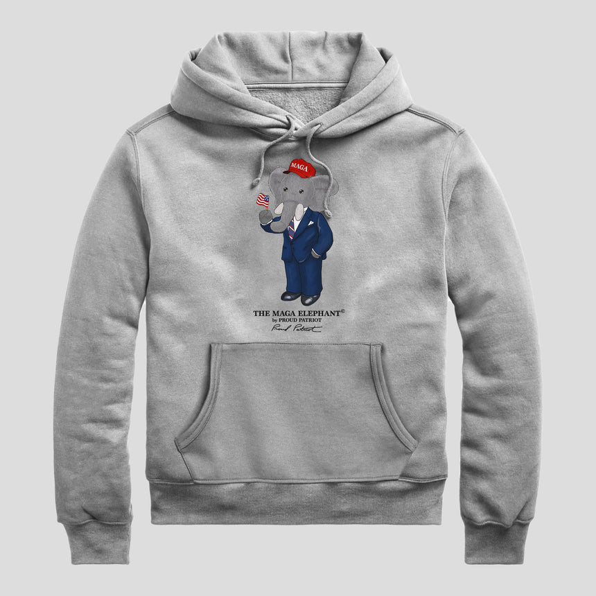 MAGA Elephant Hooded Sweatshirt