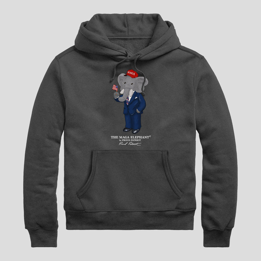 MAGA Elephant Hooded Sweatshirt