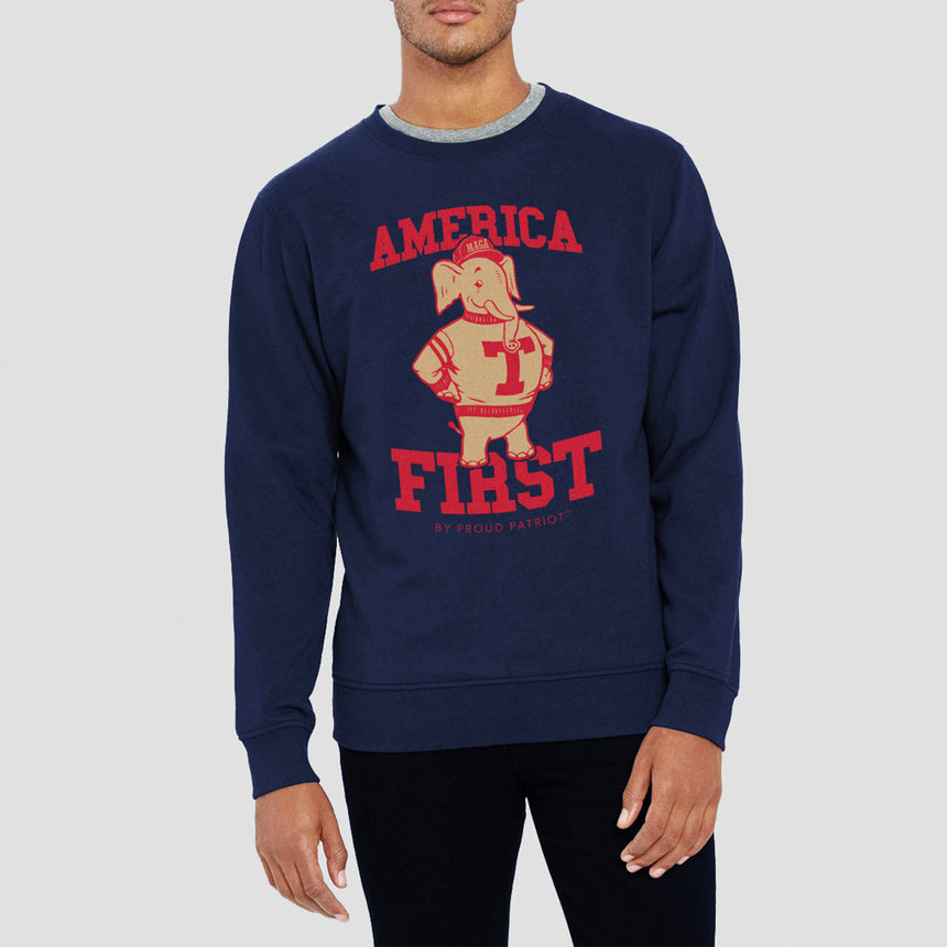 America First Crewneck Sweatshirt