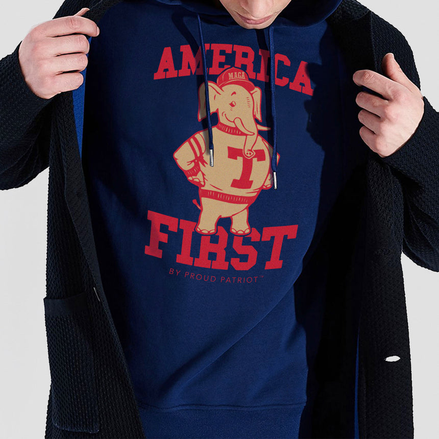 America First Hooded Sweatshirt