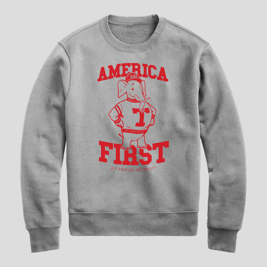 America First Crewneck Sweatshirt