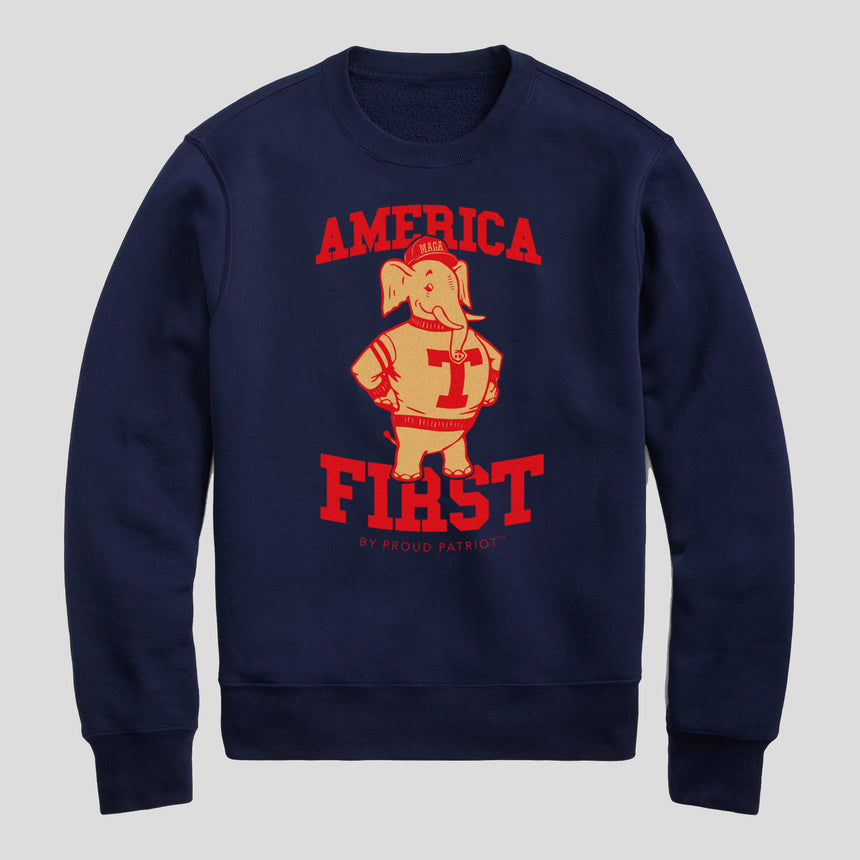 America First Crewneck Sweatshirt