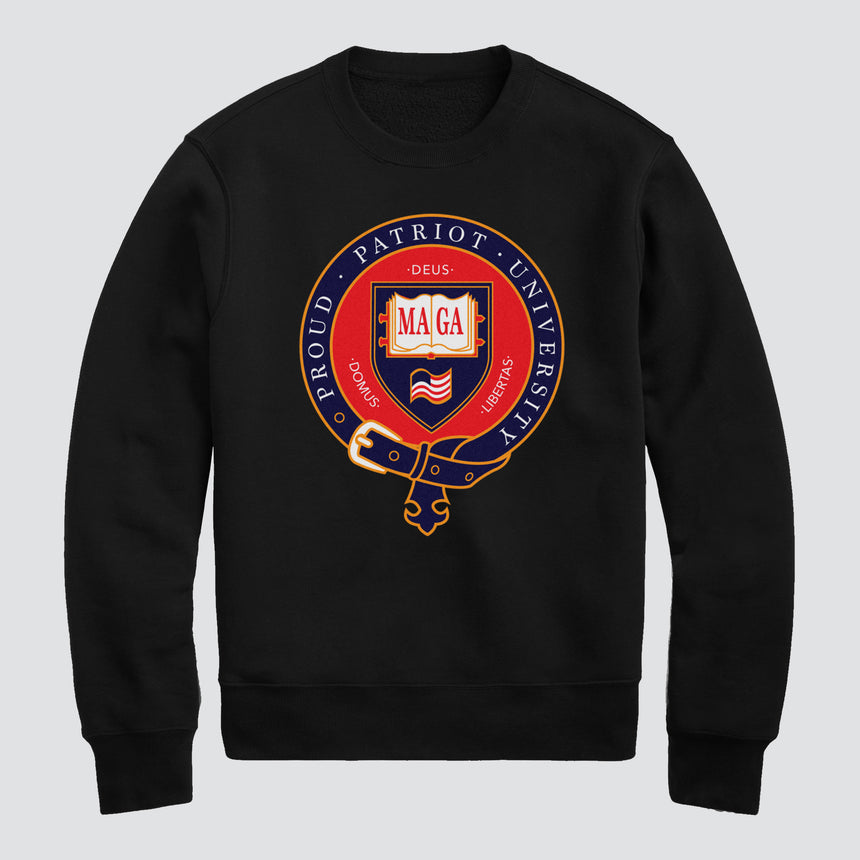 MAGA Crest Crewneck Sweatshirt