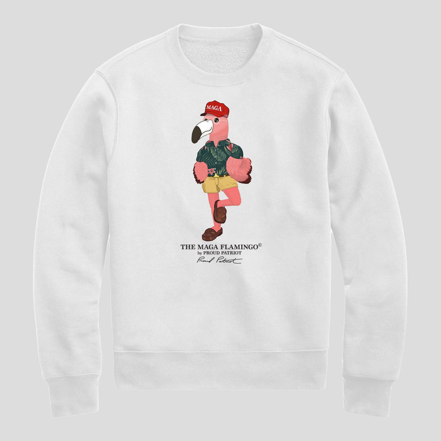 MAGA Flamingo Crewneck Sweatshirt